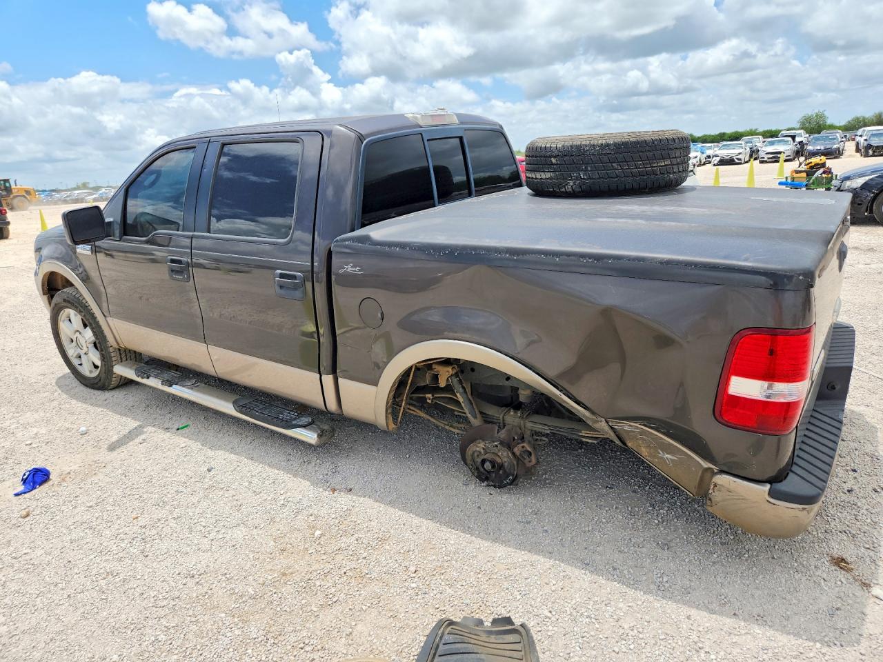 2006 Ford F150 Supercrew Brown vin: 1FTPW12V06KD52391