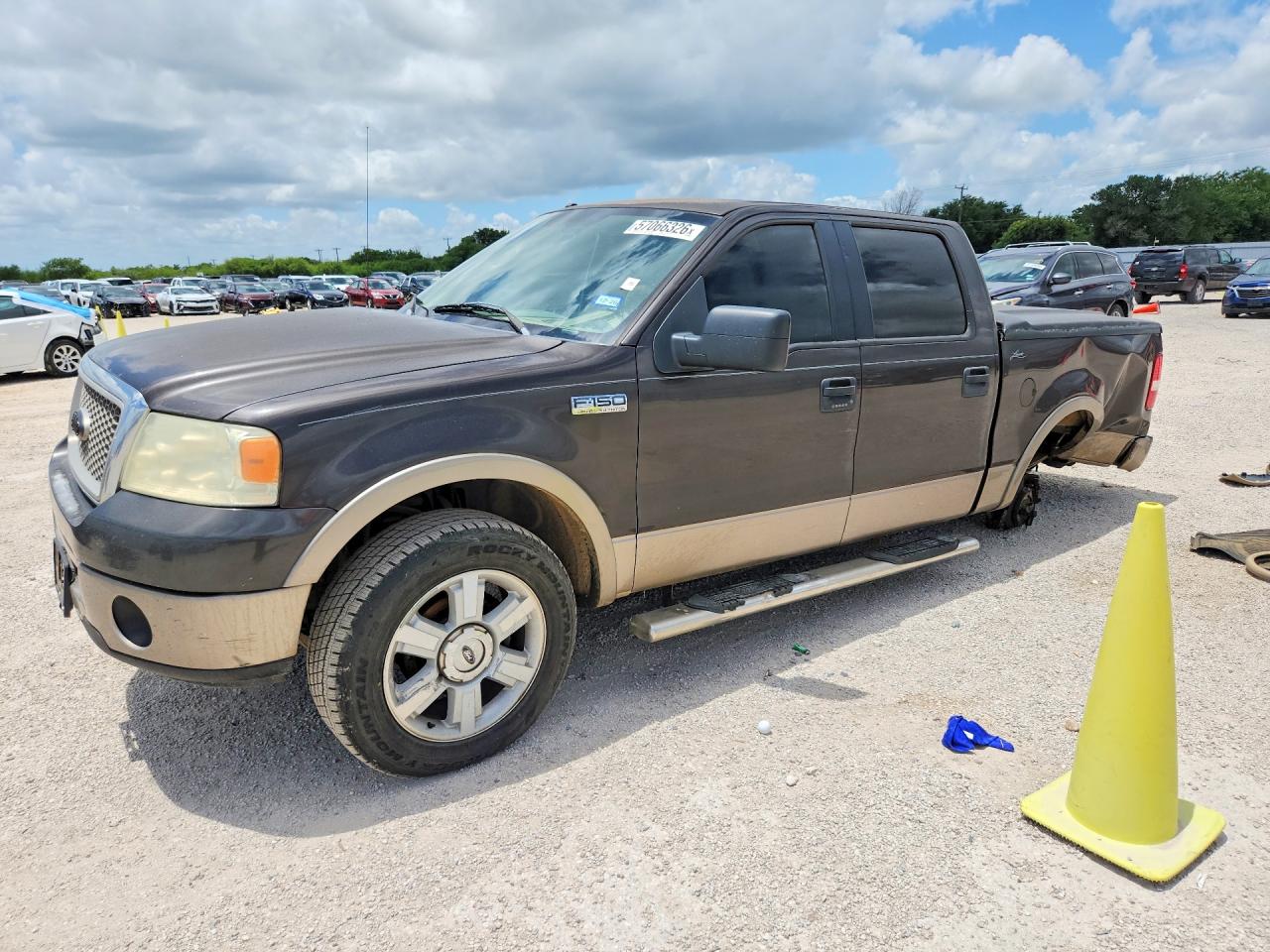 2006 Ford F150 Supercrew Brown vin: 1FTPW12V06KD52391