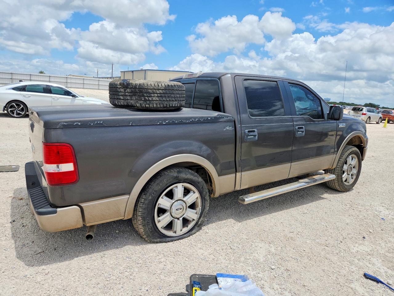 2006 Ford F150 Supercrew Brown vin: 1FTPW12V06KD52391