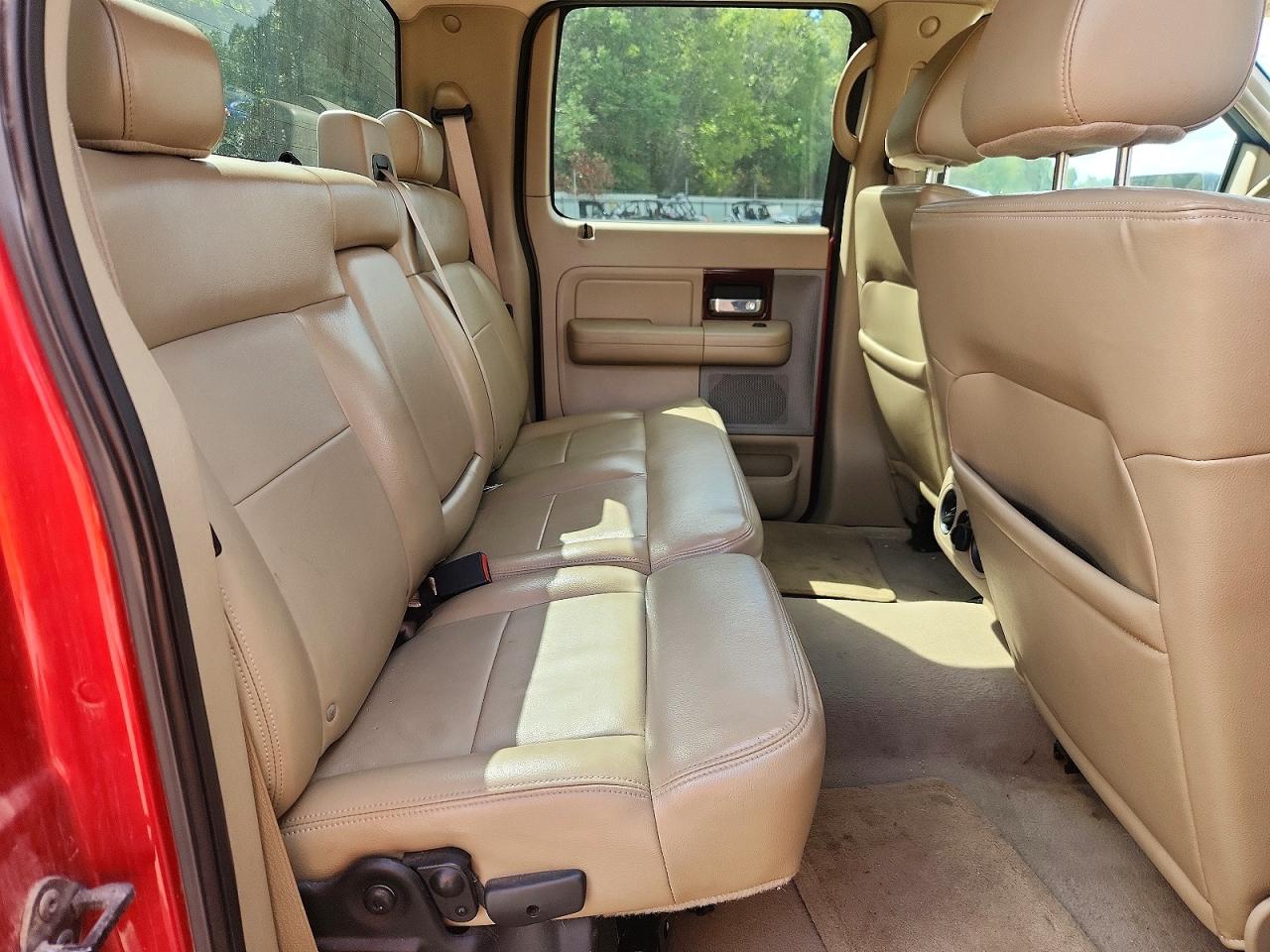 2007 Ford F150 Supercrew Red vin: 1FTPW12V07FB61662