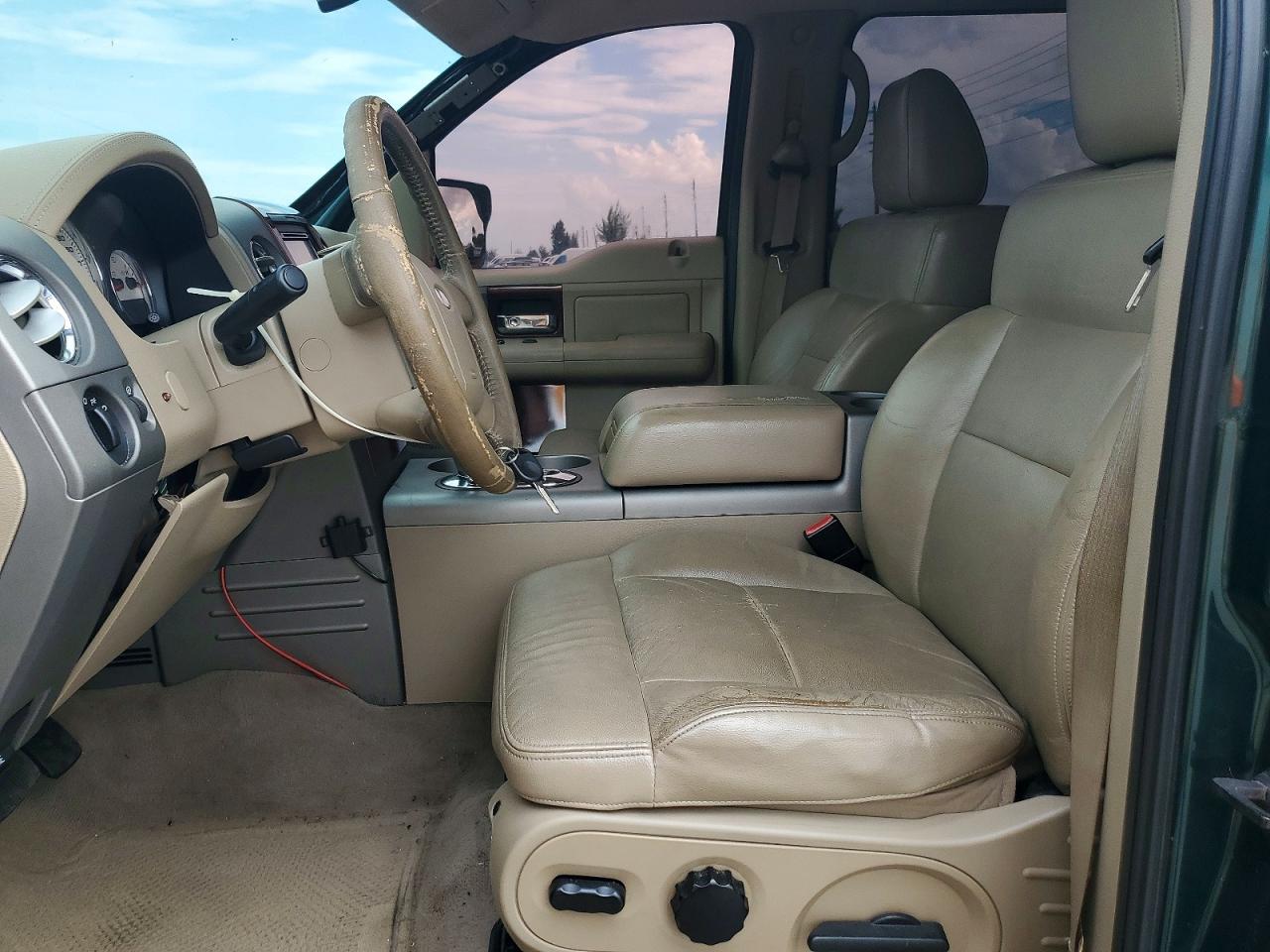 2007 Ford F150 Supercrew Green vin: 1FTPW12V07KB29074