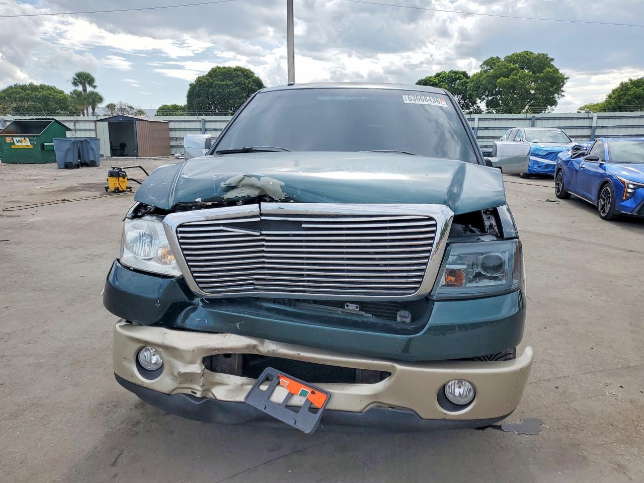 2007 Ford F150 Supercrew Green vin: 1FTPW12V07KB29074