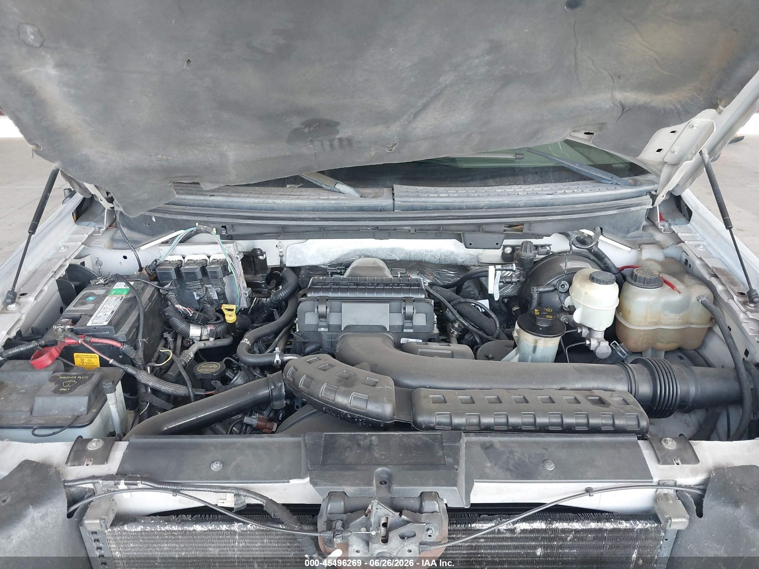 2007 Ford F-150 Lariat/xlt Серебряный vin: 1FTPW12V07KC02301