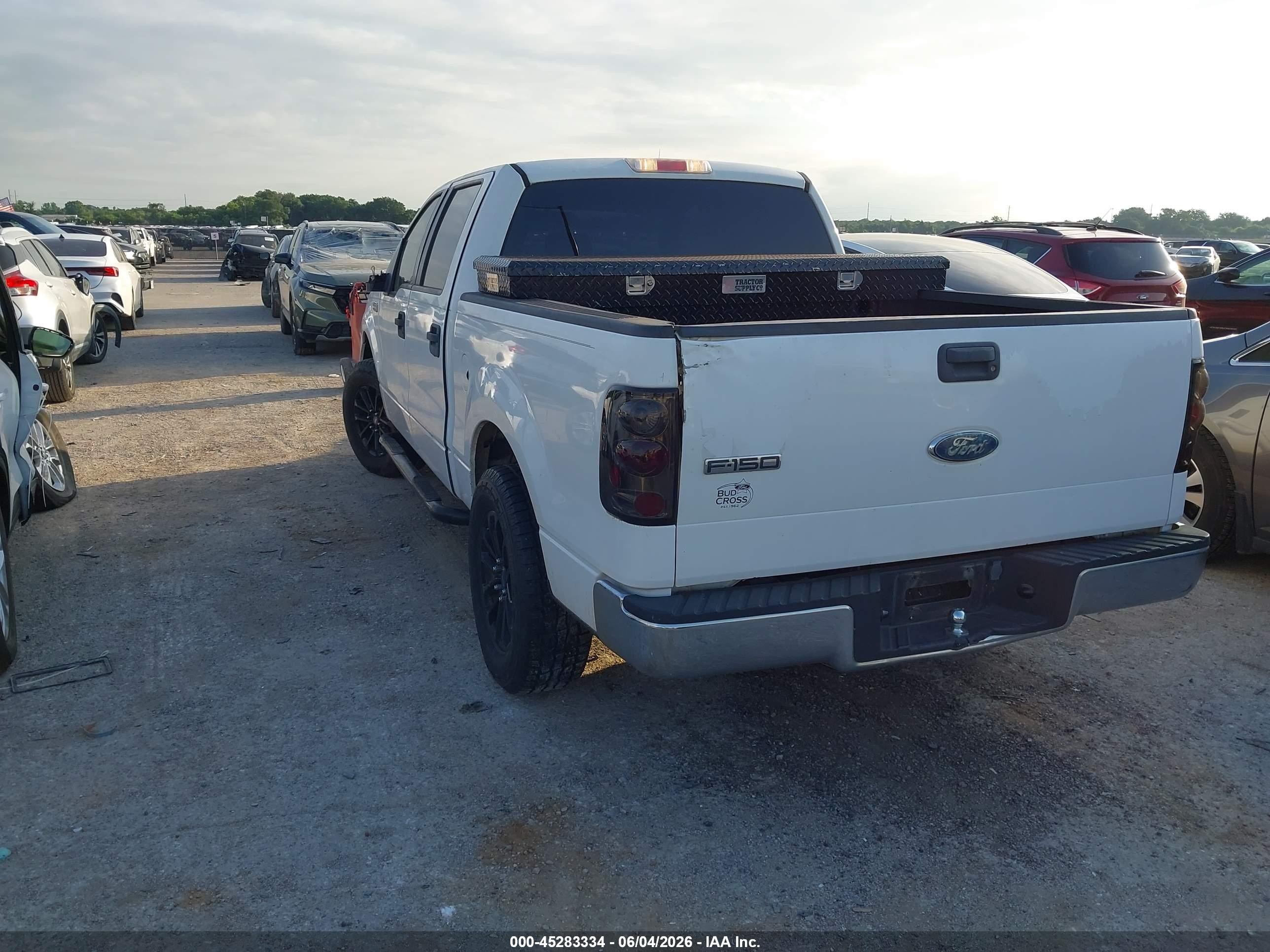 2008 Ford F-150 60th Anniversary/fx2/king Ranch/lariat/xlt White vin: 1FTPW12V08KC85312