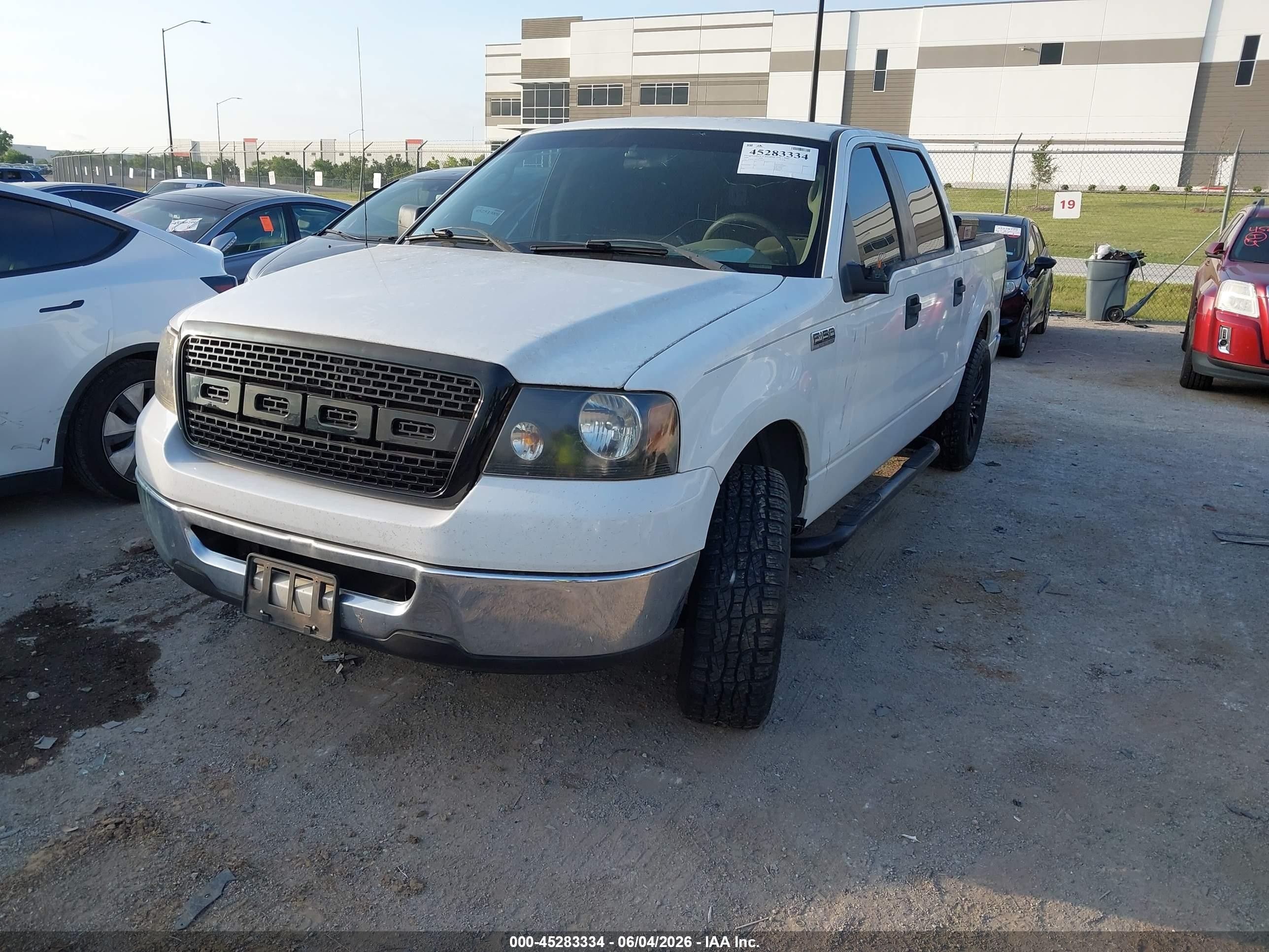 2008 Ford F-150 60th Anniversary/fx2/king Ranch/lariat/xlt White vin: 1FTPW12V08KC85312
