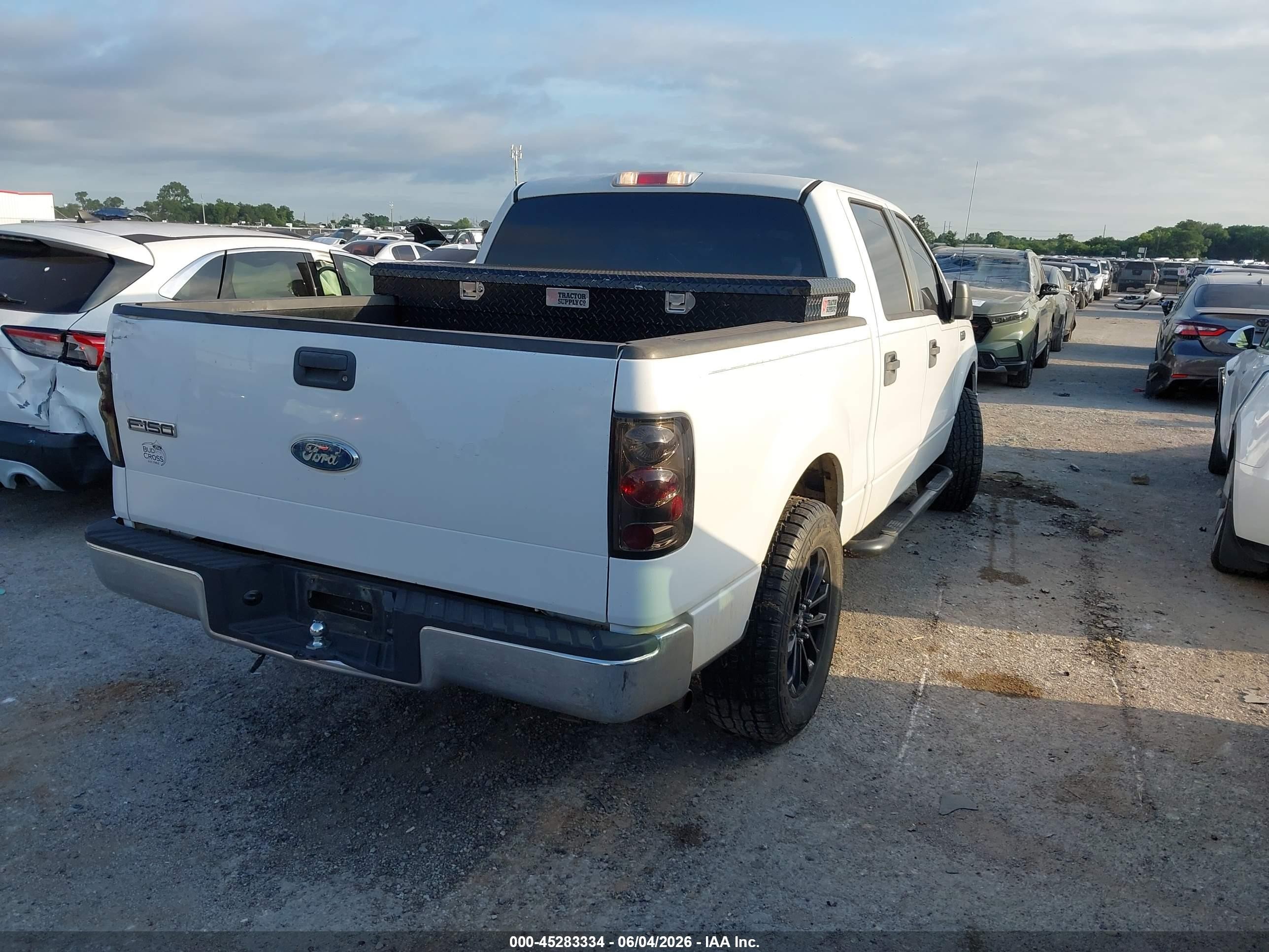 2008 Ford F-150 60th Anniversary/fx2/king Ranch/lariat/xlt White vin: 1FTPW12V08KC85312