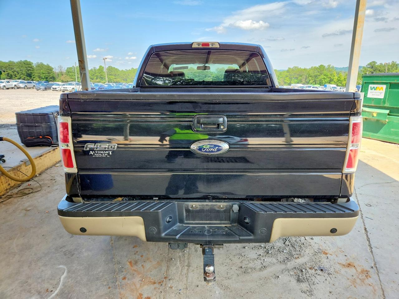 2009 Ford F150 Supercrew Black vin: 1FTPW12V09FA89848