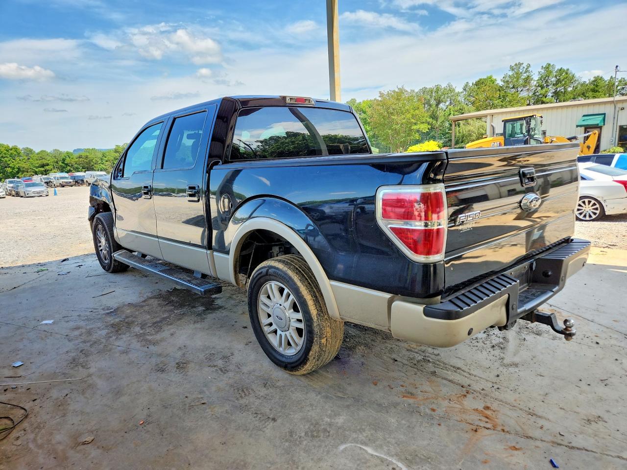 2009 Ford F150 Supercrew Black vin: 1FTPW12V09FA89848