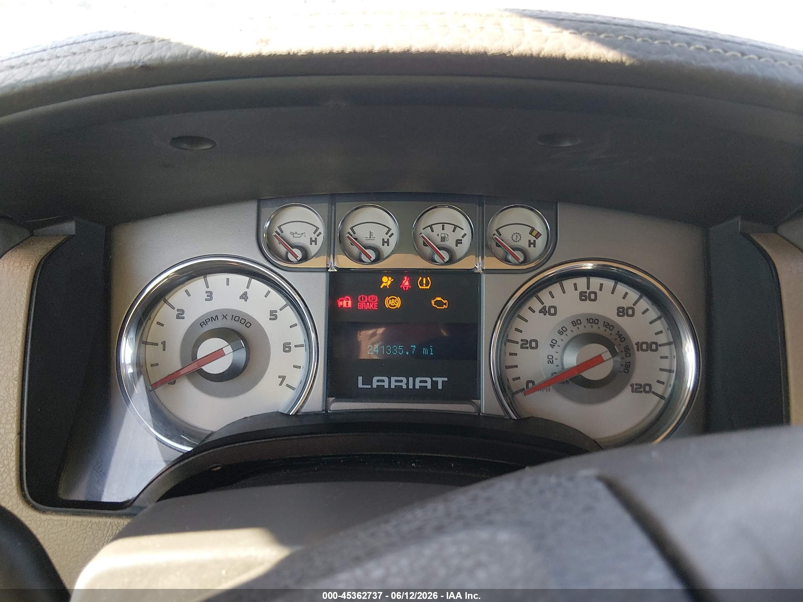 2009 Ford F-150 King Ranch/lariat/platinum/xl/xlt Белый vin: 1FTPW12V09FB40720