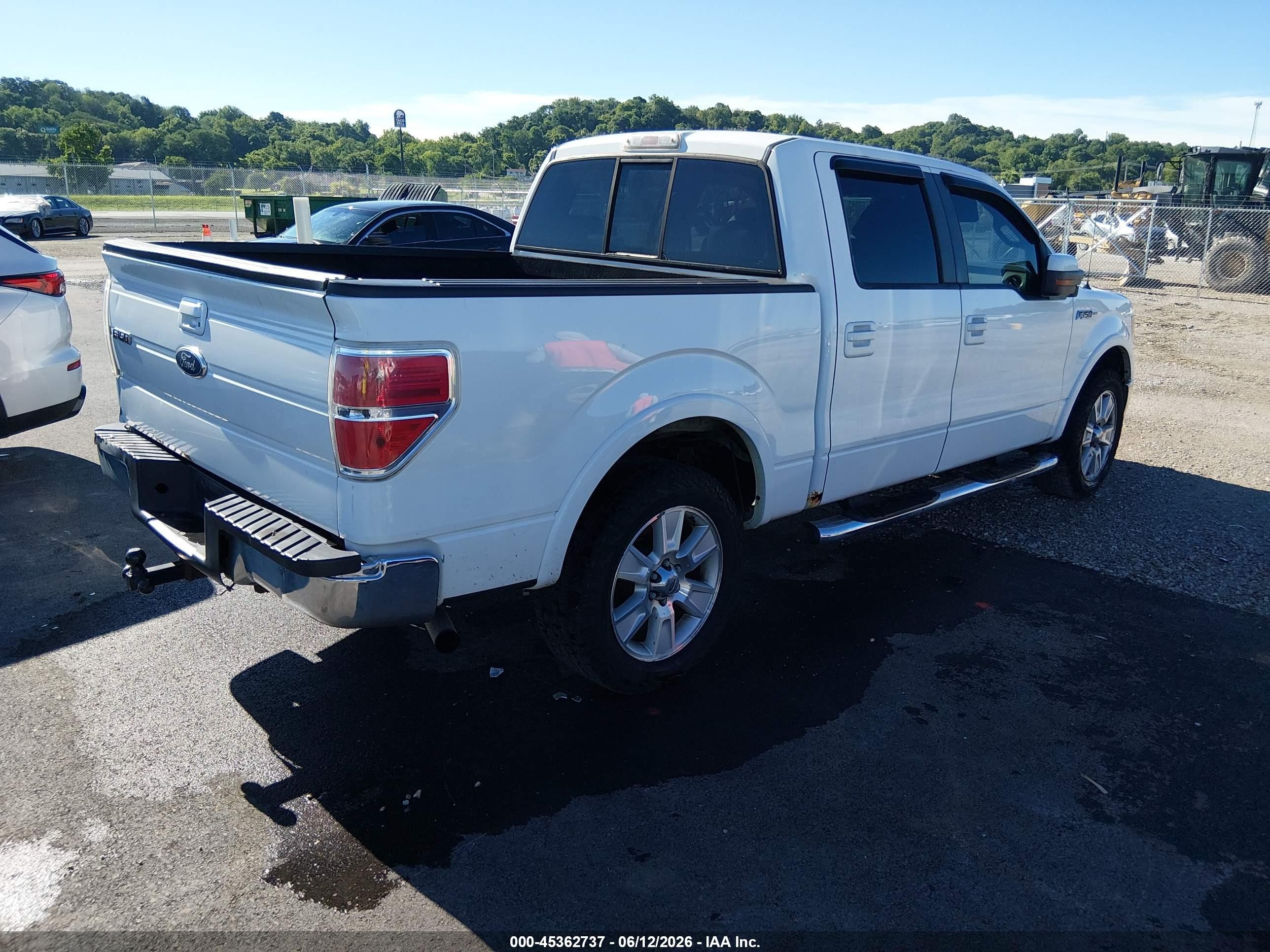 2009 Ford F-150 King Ranch/lariat/platinum/xl/xlt Белый vin: 1FTPW12V09FB40720