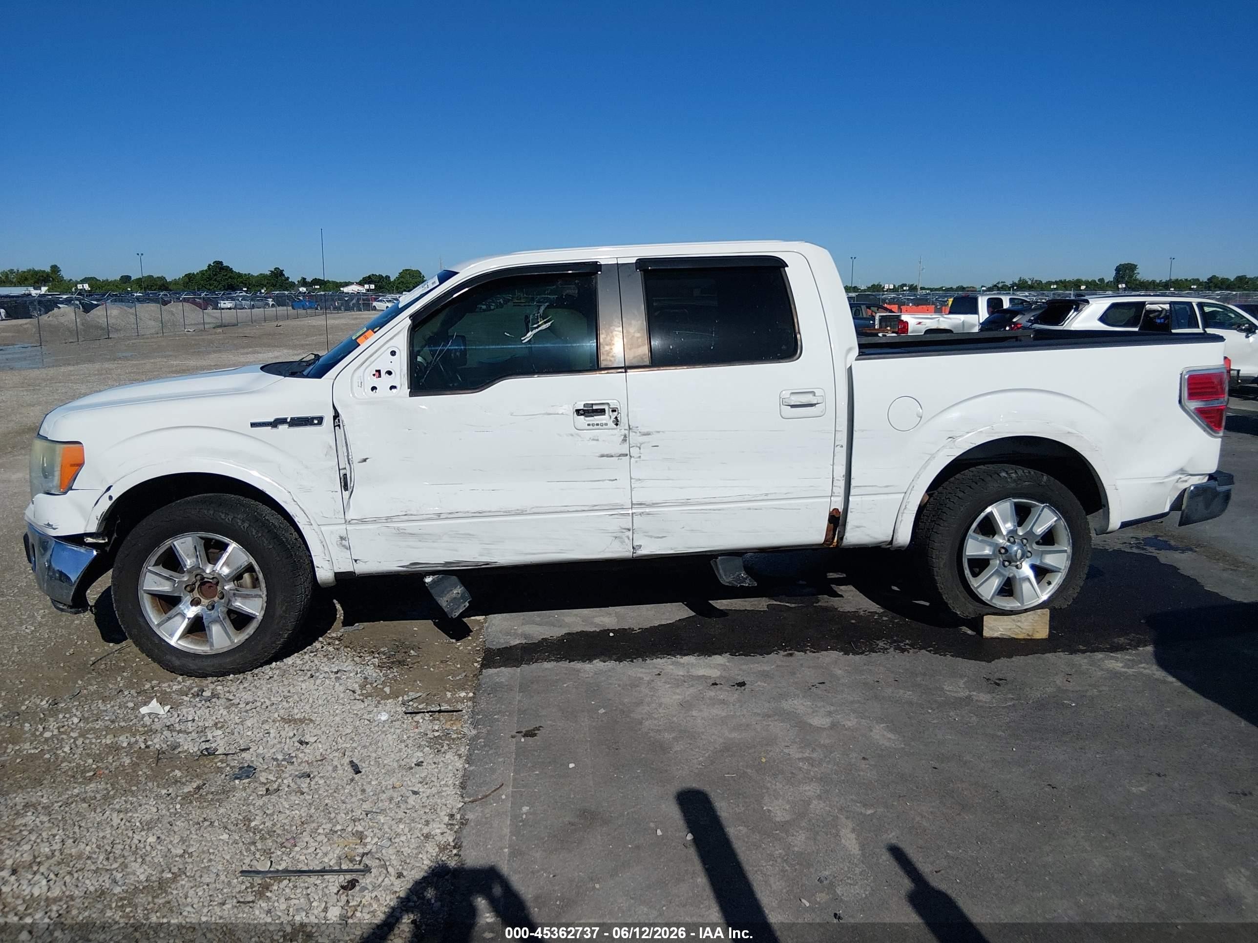 2009 Ford F-150 King Ranch/lariat/platinum/xl/xlt Белый vin: 1FTPW12V09FB40720