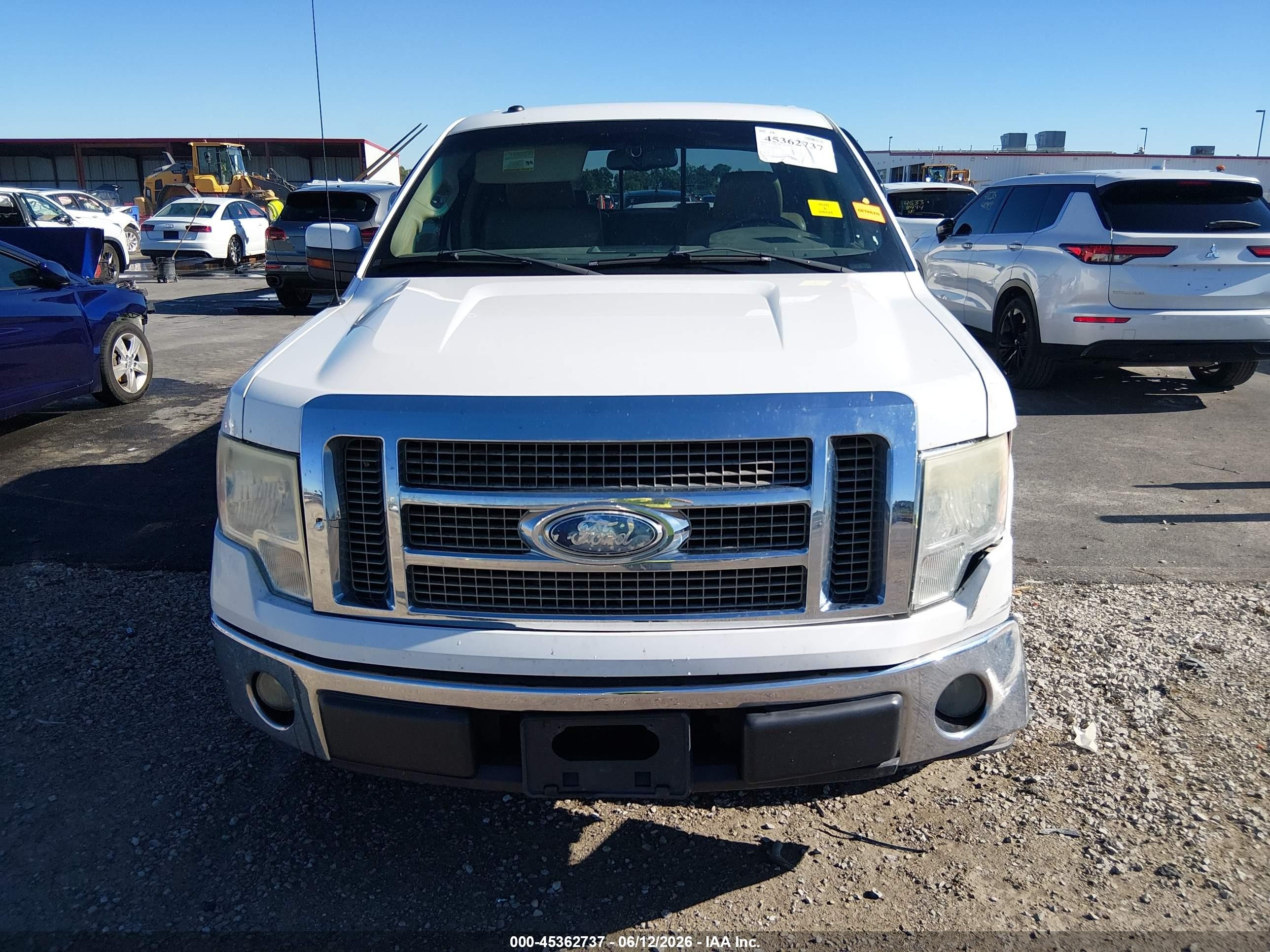 2009 Ford F-150 King Ranch/lariat/platinum/xl/xlt Белый vin: 1FTPW12V09FB40720