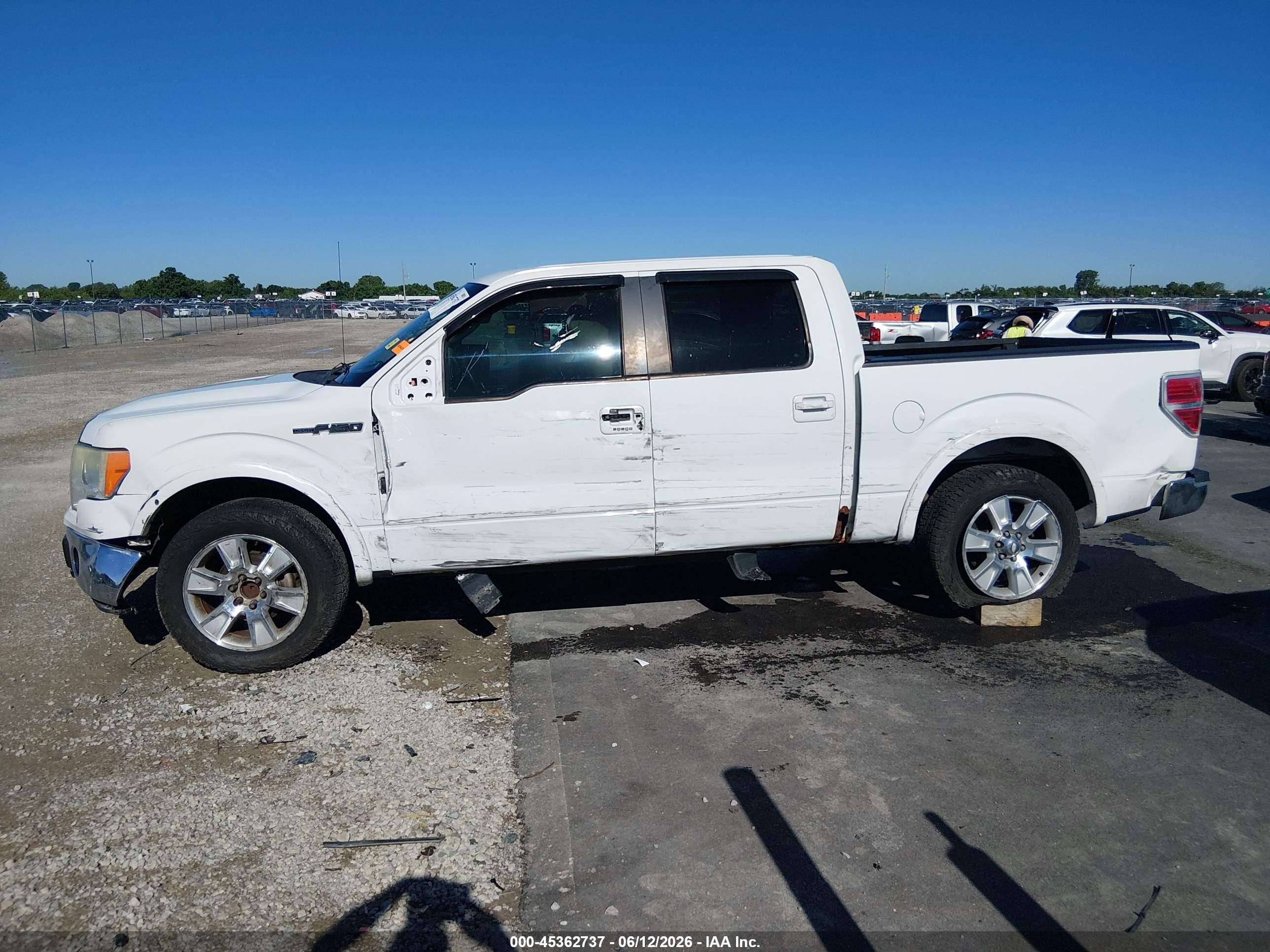 2009 Ford F-150 King Ranch/lariat/platinum/xl/xlt Белый vin: 1FTPW12V09FB40720