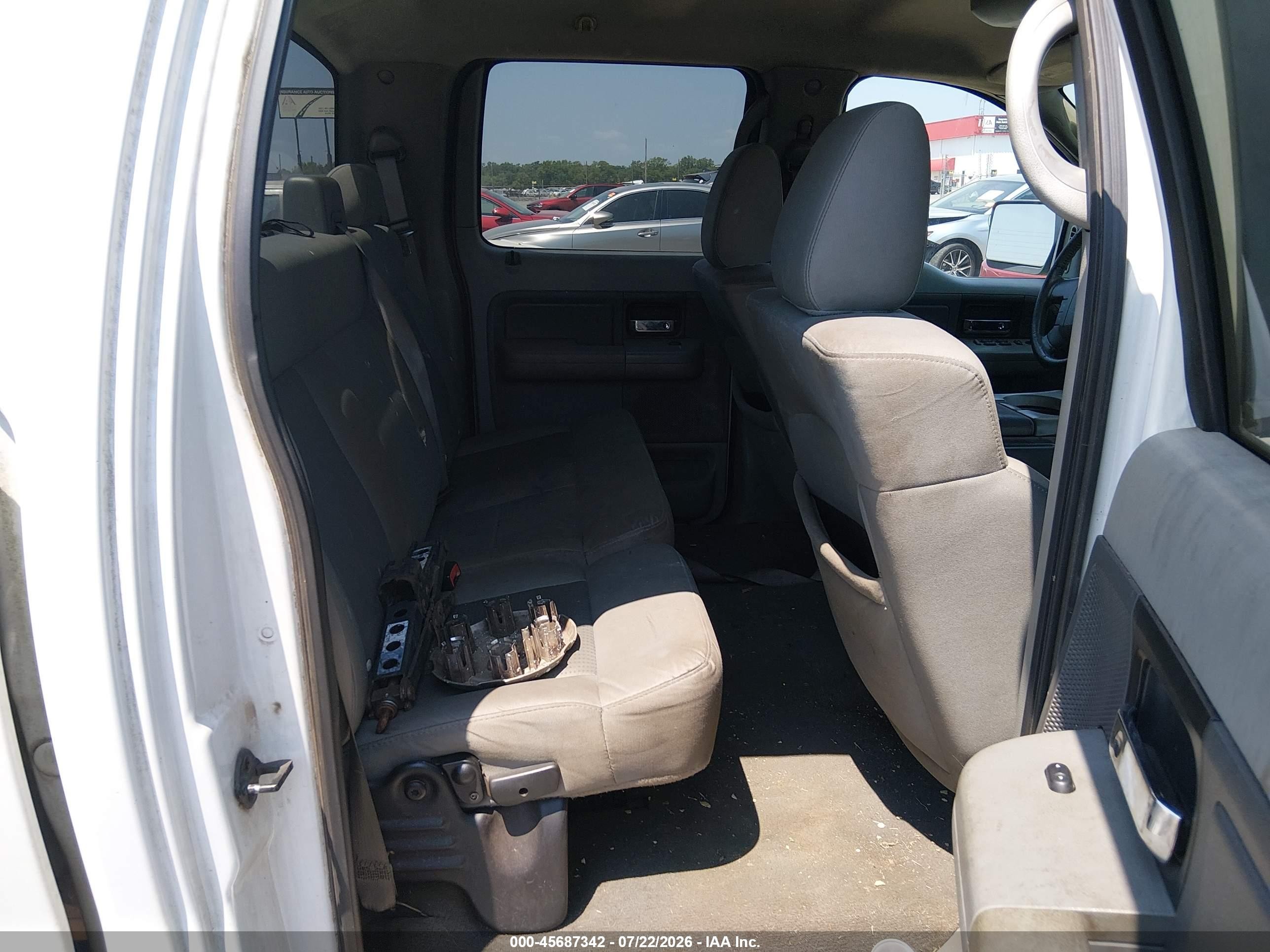 2008 Ford F-150 60th Anniversary/fx2/king Ranch/lariat/xlt White vin: 1FTPW12V18FB47884