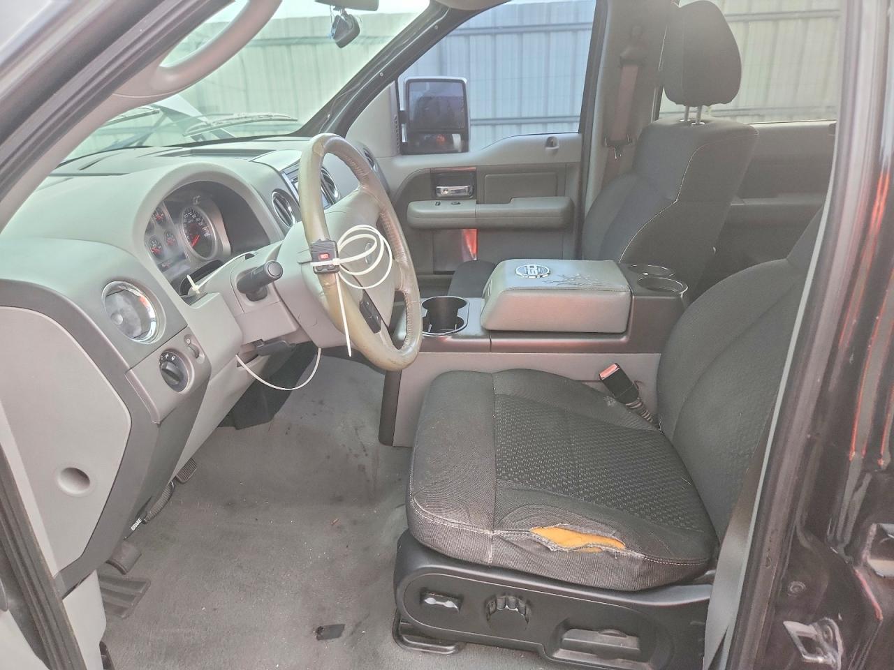 2008 Ford F150 Supercrew Black vin: 1FTPW12V18KD03610