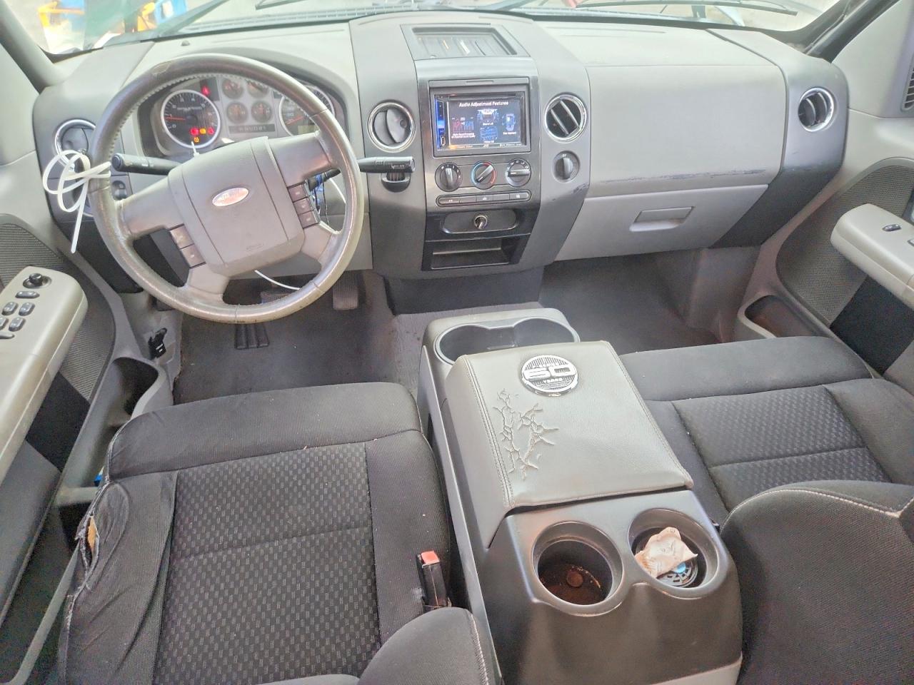 2008 Ford F150 Supercrew Black vin: 1FTPW12V18KD03610
