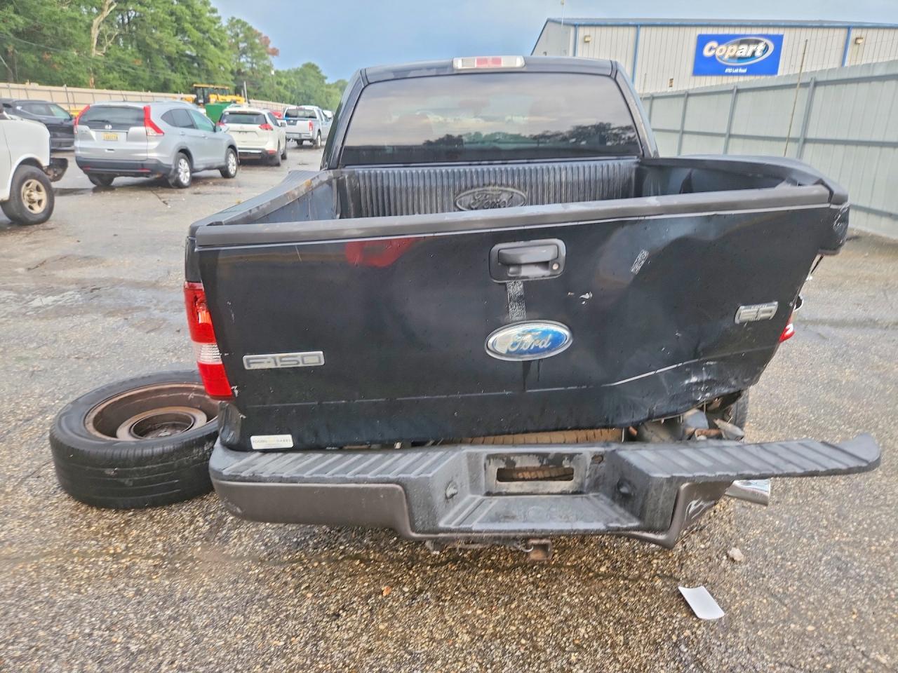 2008 Ford F150 Supercrew Black vin: 1FTPW12V18KD03610