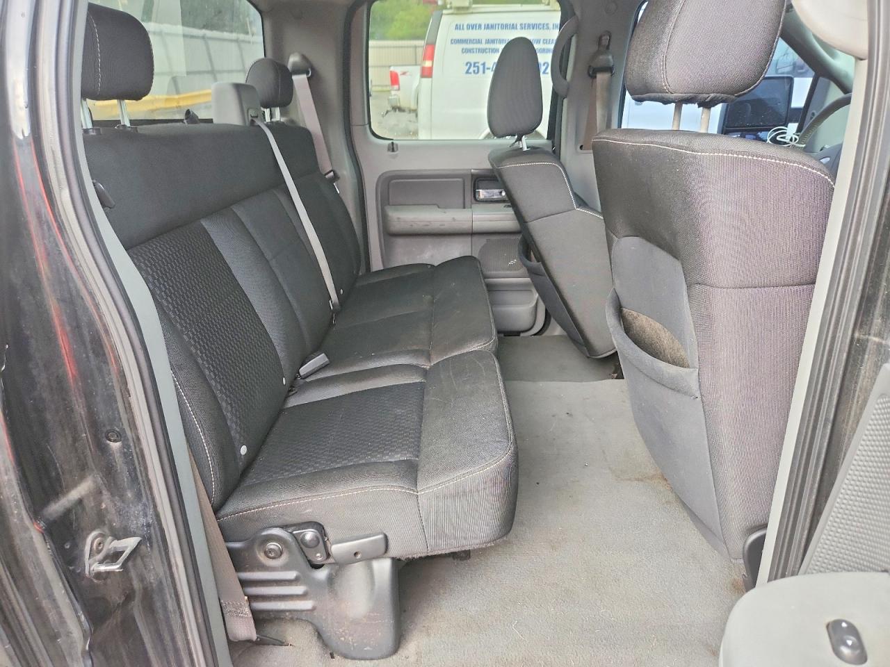 2008 Ford F150 Supercrew Black vin: 1FTPW12V18KD03610