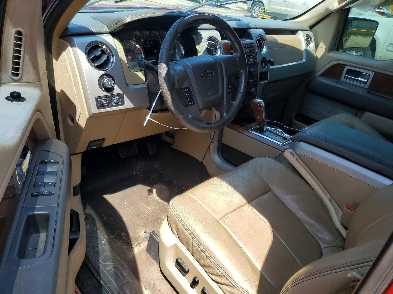 2009 Ford F150 Supercrew Maroon vin: 1FTPW12V19FA75702