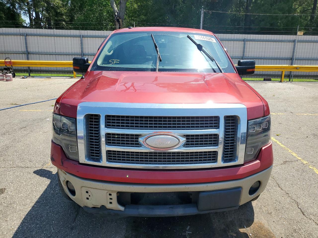 2009 Ford F150 Supercrew Maroon vin: 1FTPW12V19FA75702