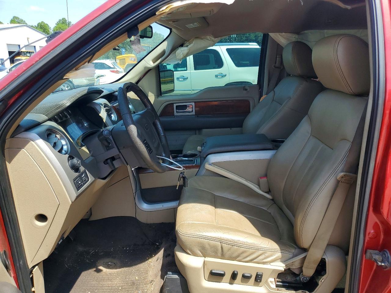 2009 Ford F150 Supercrew Maroon vin: 1FTPW12V19FA75702
