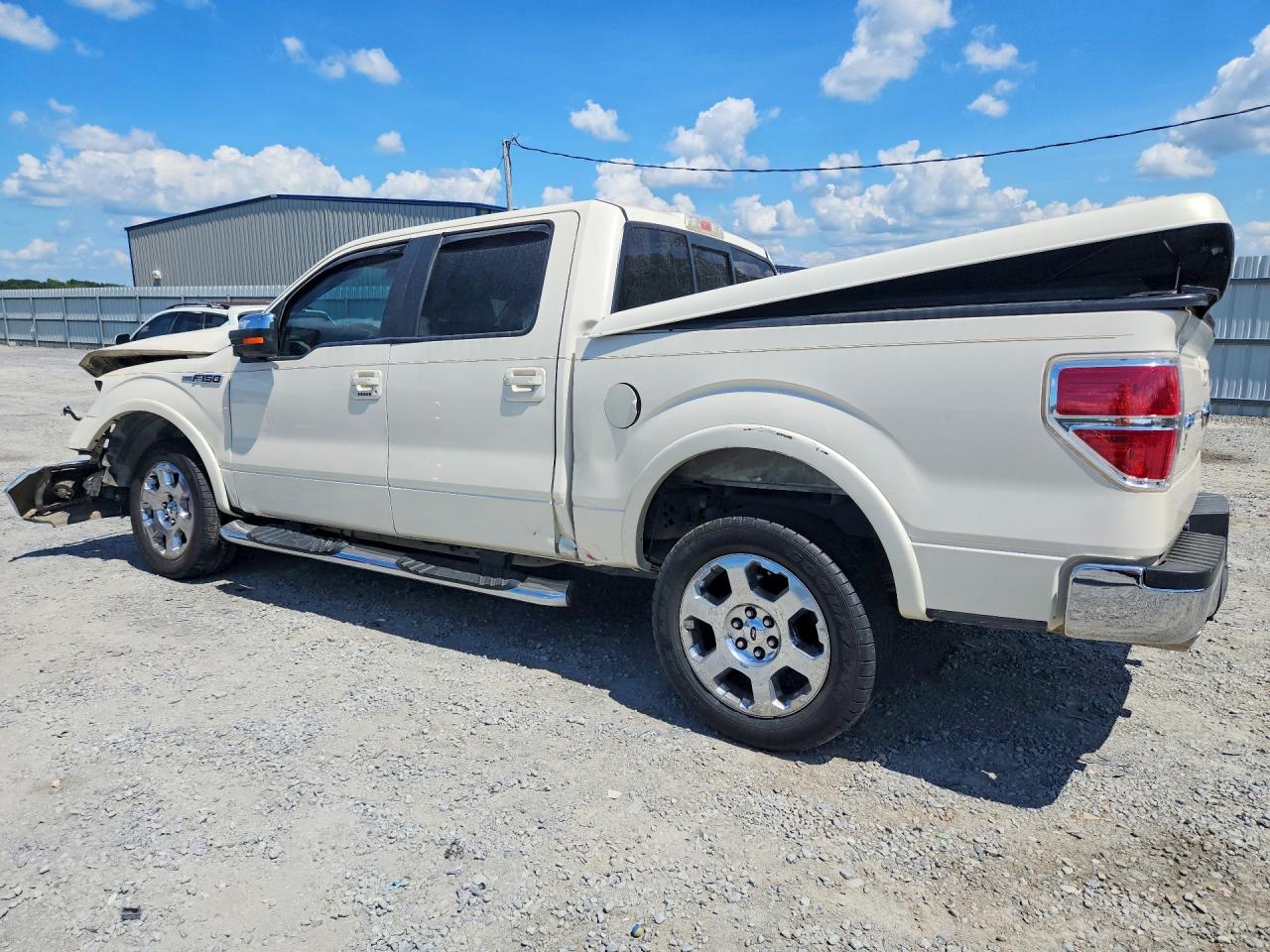 2009 Ford F150 Supercrew White vin: 1FTPW12V19FA78535