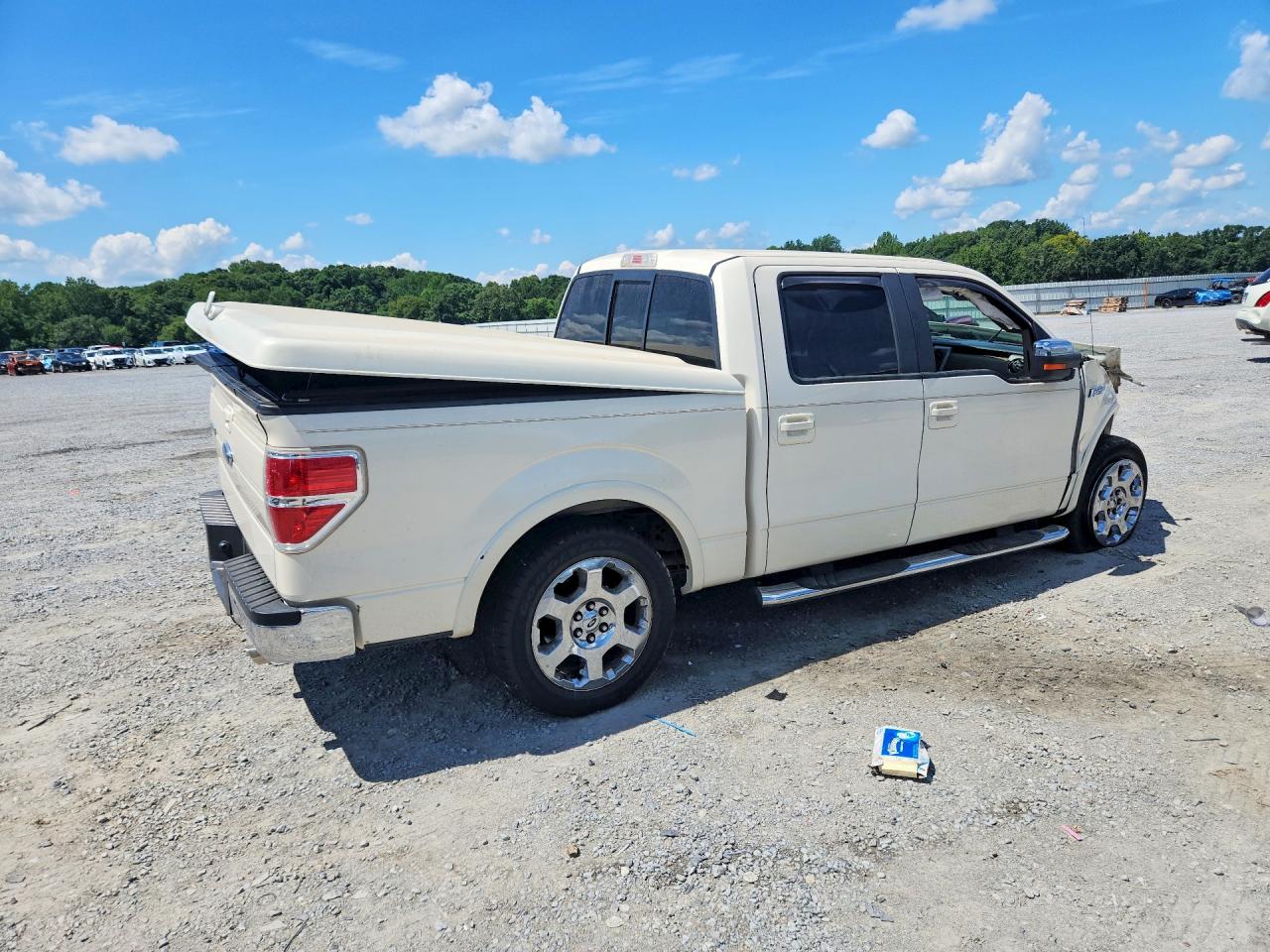 2009 Ford F150 Supercrew White vin: 1FTPW12V19FA78535