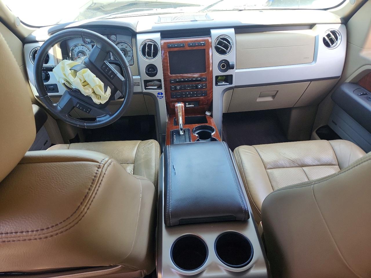 2009 Ford F150 Supercrew White vin: 1FTPW12V19FA78535