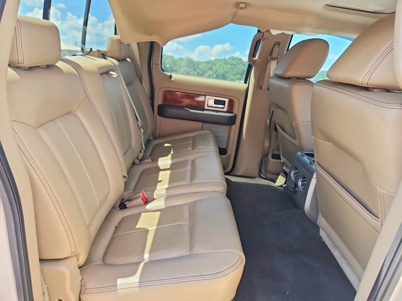 2009 Ford F150 Supercrew White vin: 1FTPW12V19FA78535
