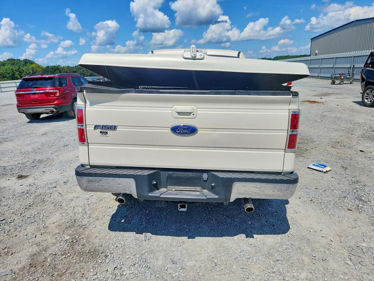 2009 Ford F150 Supercrew White vin: 1FTPW12V19FA78535
