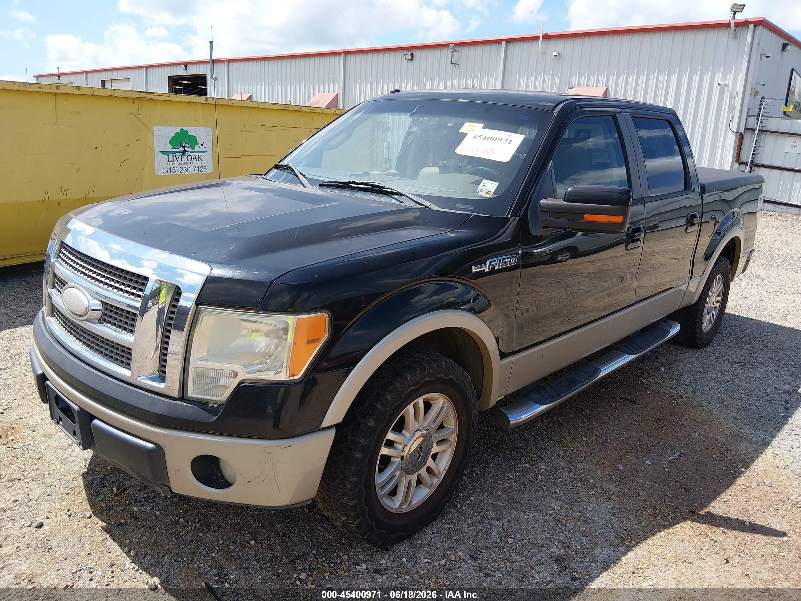 2009 Ford F-150 King Ranch/lariat/platinum/xl/xlt Black vin: 1FTPW12V19FB00842