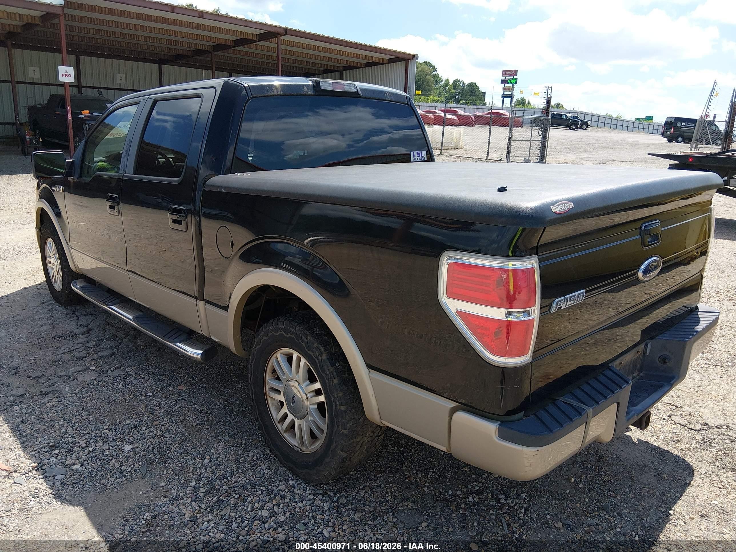 2009 Ford F-150 King Ranch/lariat/platinum/xl/xlt Black vin: 1FTPW12V19FB00842