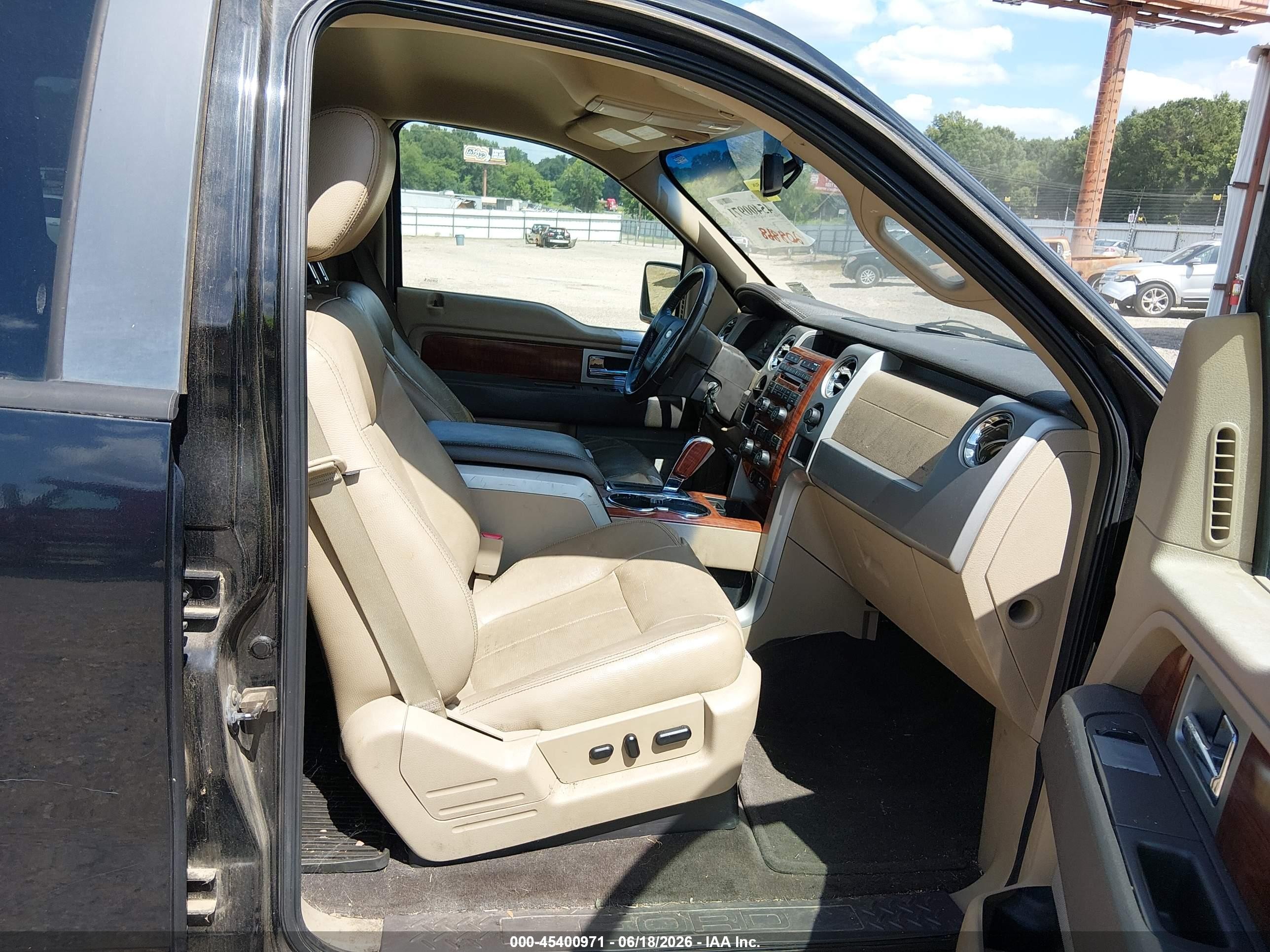 2009 Ford F-150 King Ranch/lariat/platinum/xl/xlt Black vin: 1FTPW12V19FB00842