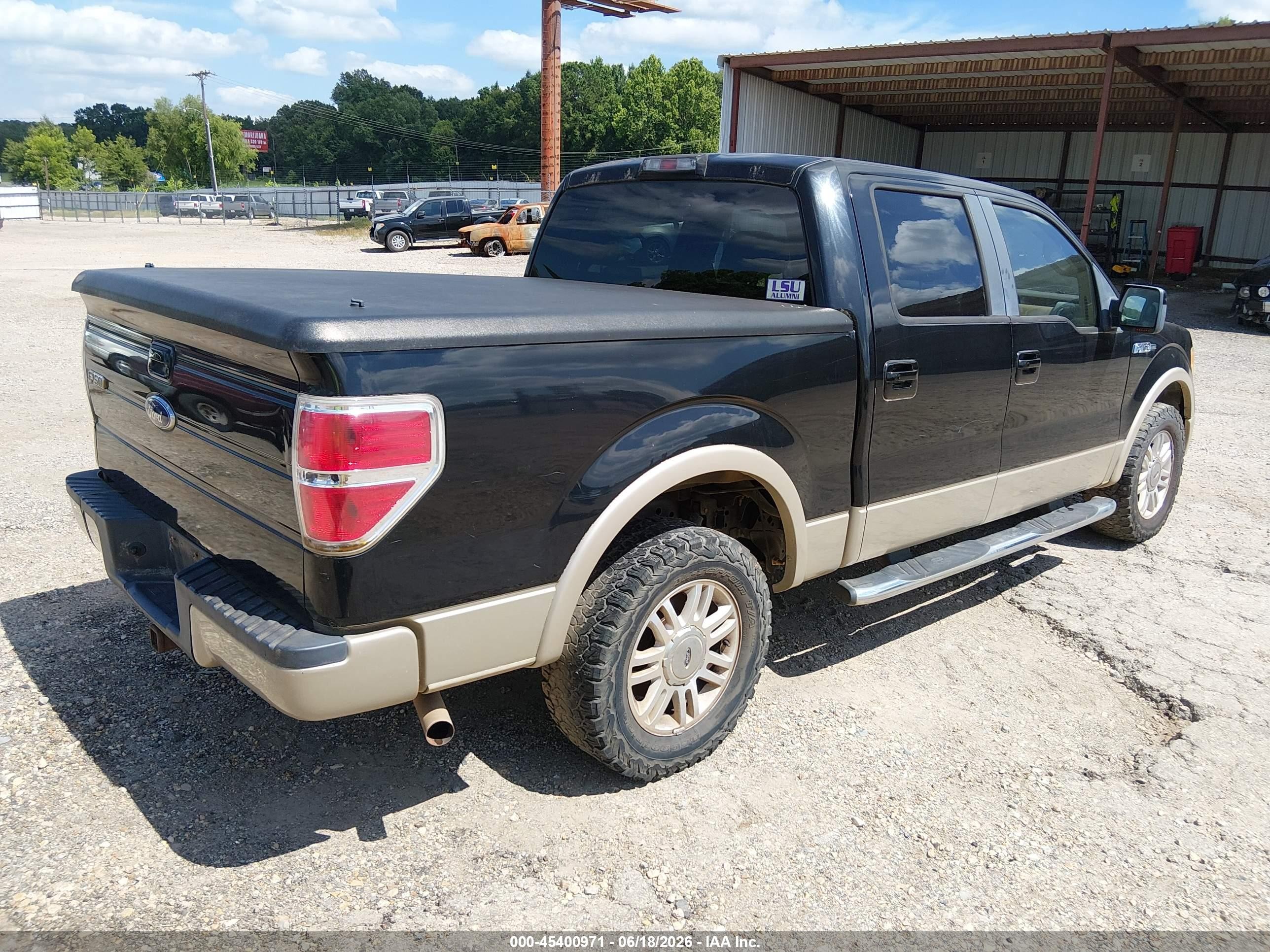 2009 Ford F-150 King Ranch/lariat/platinum/xl/xlt Black vin: 1FTPW12V19FB00842