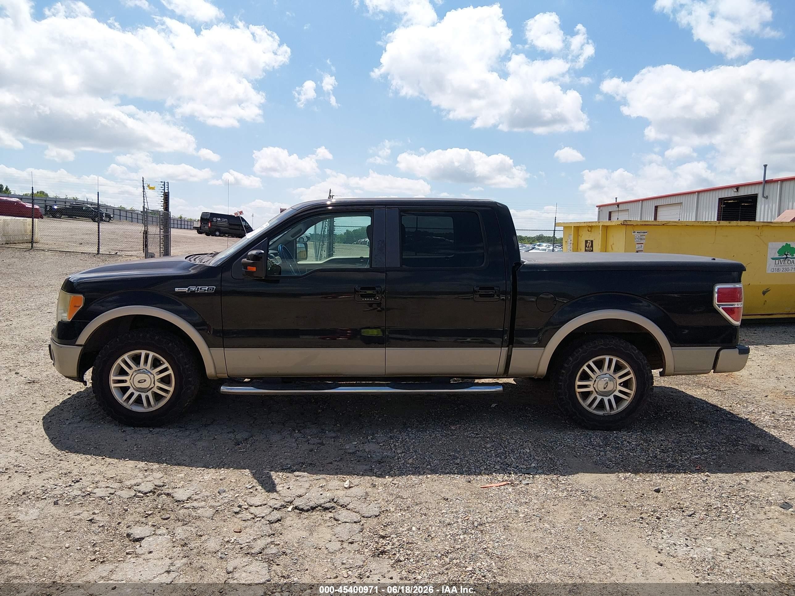 2009 Ford F-150 King Ranch/lariat/platinum/xl/xlt Black vin: 1FTPW12V19FB00842