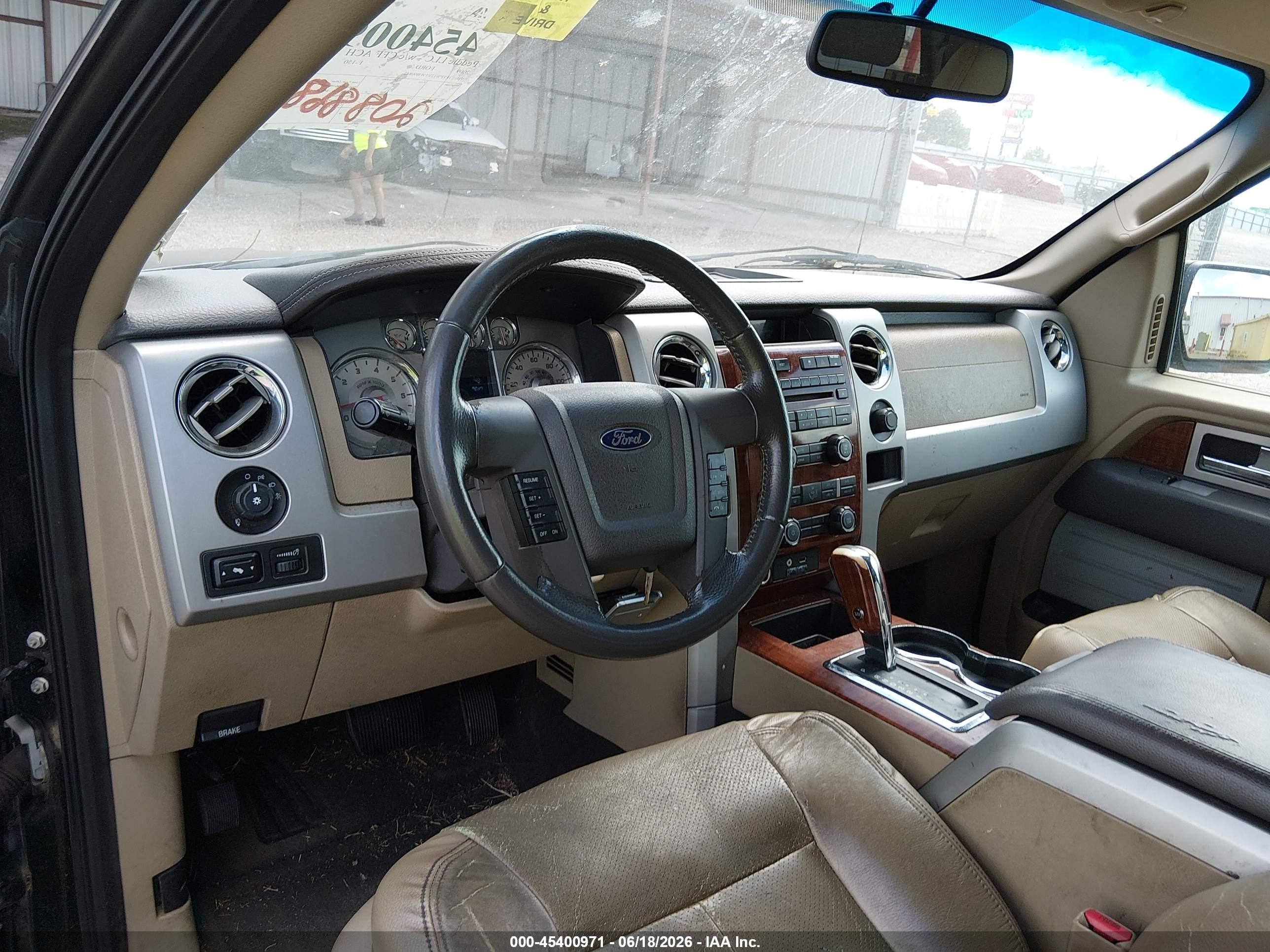 2009 Ford F-150 King Ranch/lariat/platinum/xl/xlt Black vin: 1FTPW12V19FB00842