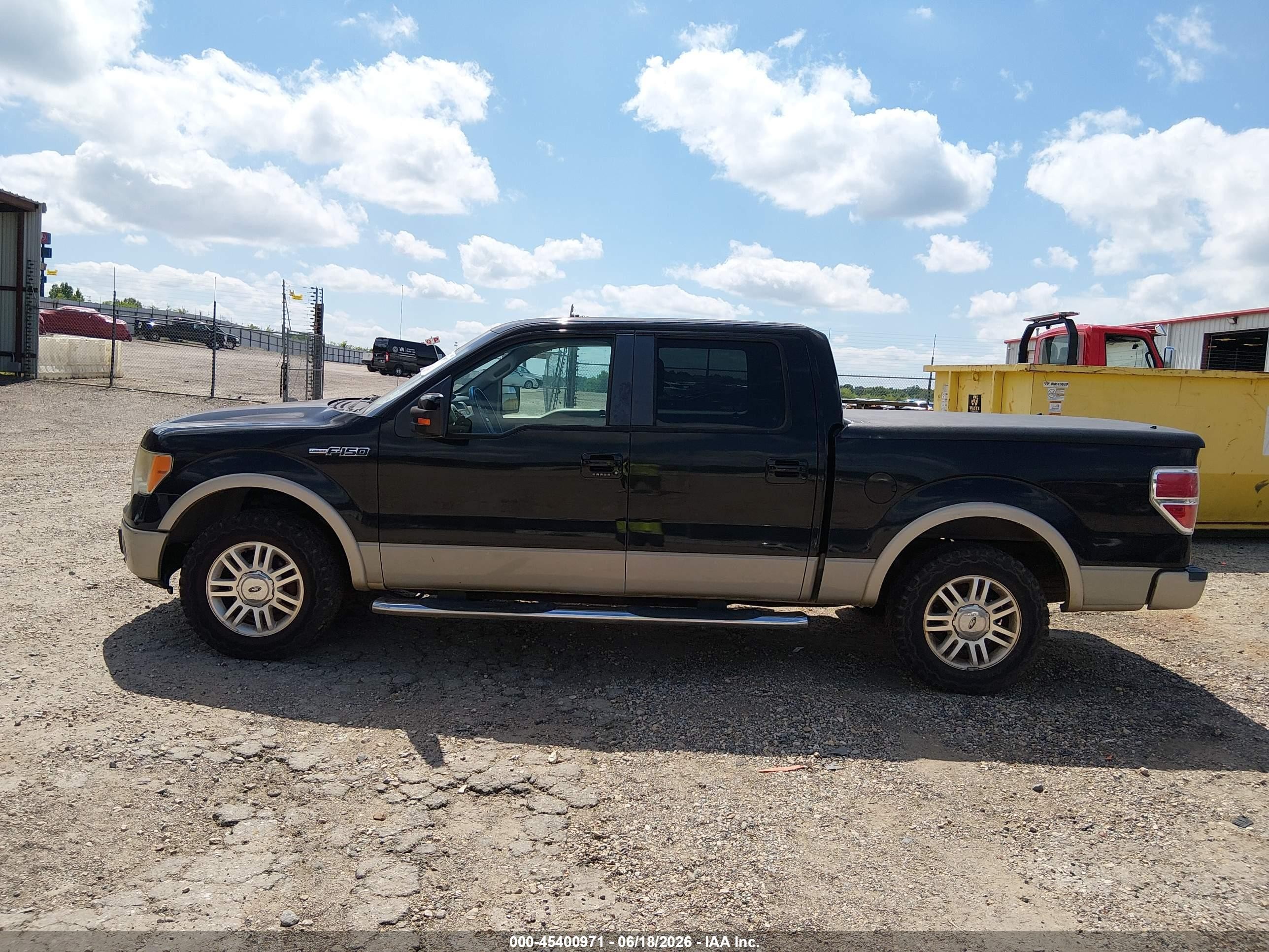 2009 Ford F-150 King Ranch/lariat/platinum/xl/xlt Black vin: 1FTPW12V19FB00842