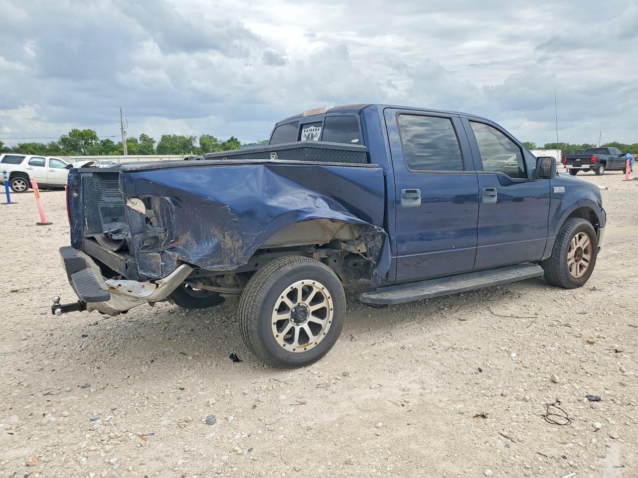 2006 Ford F150 Supercrew Blue vin: 1FTPW12V26KD23376