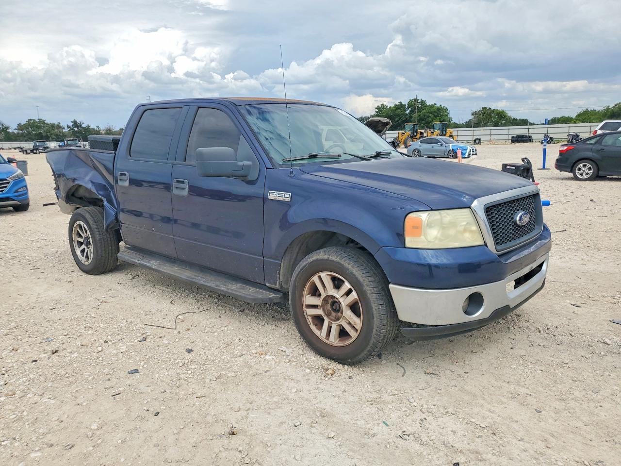 2006 Ford F150 Supercrew Blue vin: 1FTPW12V26KD23376
