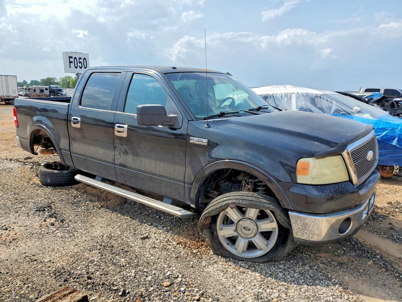 2006 Ford F150 Supercrew Black vin: 1FTPW12V26KE03678