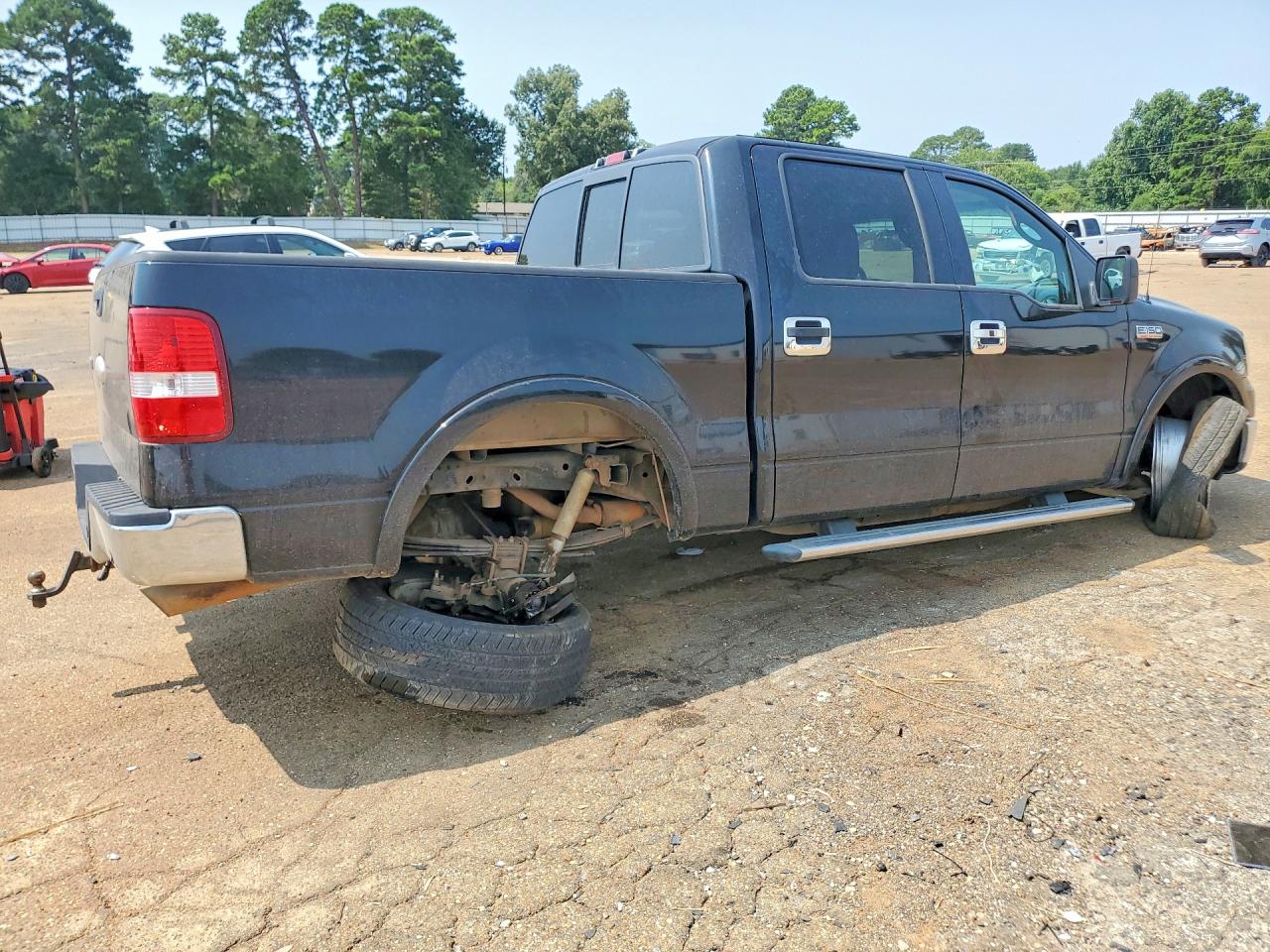2006 Ford F150 Supercrew Black vin: 1FTPW12V26KE03678