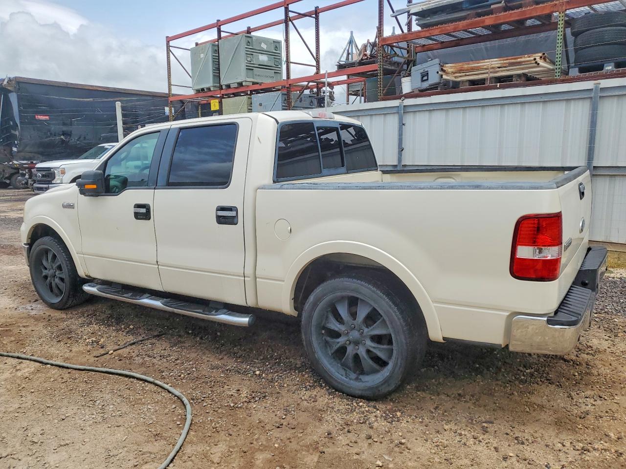 2007 Ford F150 Supercrew Белый vin: 1FTPW12V27FB37587