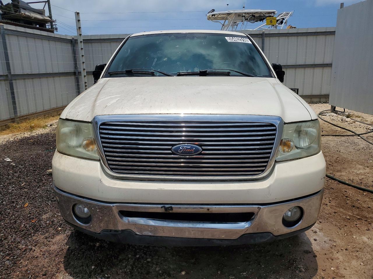2007 Ford F150 Supercrew Белый vin: 1FTPW12V27FB37587