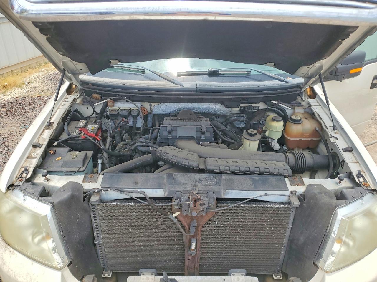 2007 Ford F150 Supercrew Белый vin: 1FTPW12V27FB37587