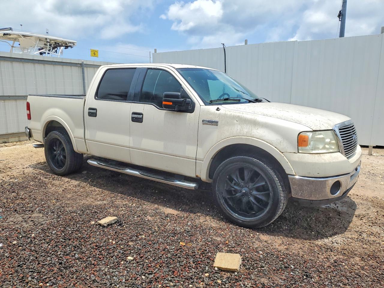 2007 Ford F150 Supercrew Белый vin: 1FTPW12V27FB37587