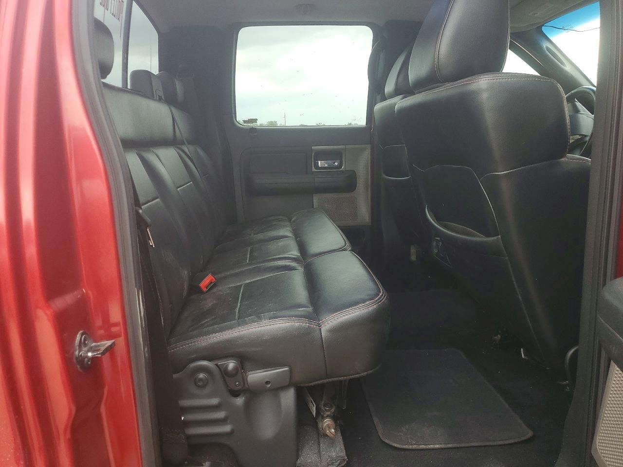 2007 Ford F150 Supercrew Red vin: 1FTPW12V27KB48970