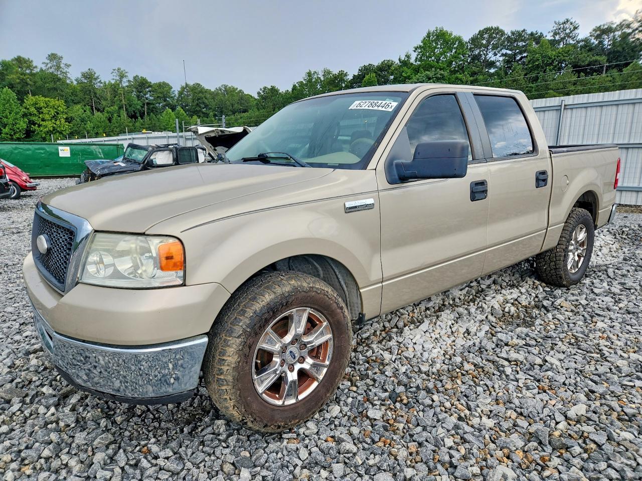 2007 Ford F150 Supercrew Tan vin: 1FTPW12V27KB54512