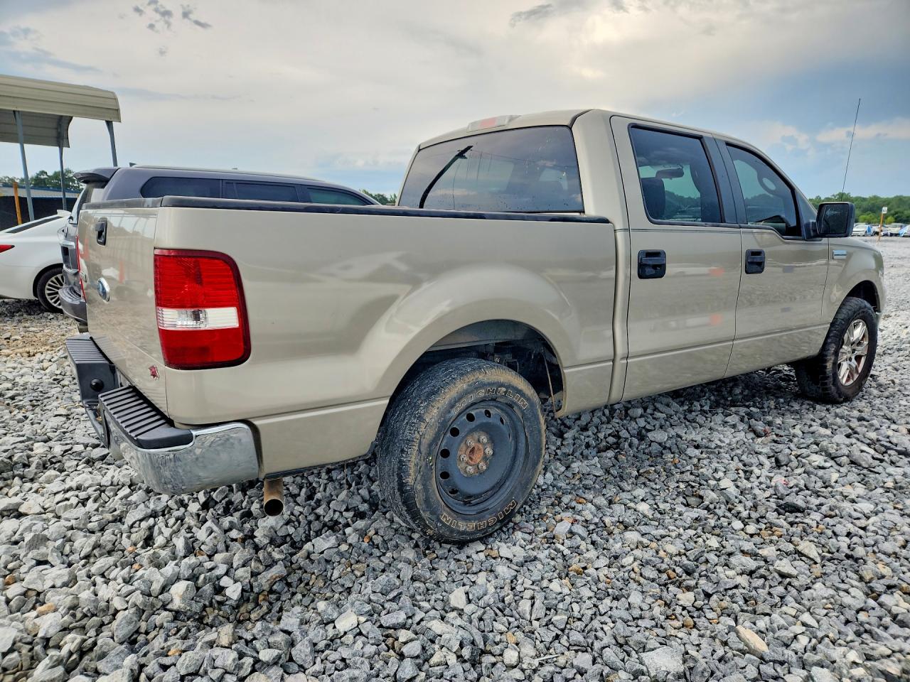 2007 Ford F150 Supercrew Tan vin: 1FTPW12V27KB54512