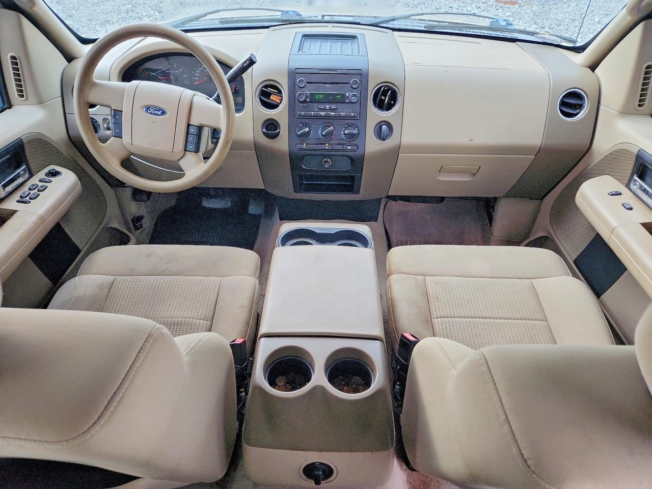 2007 Ford F150 Supercrew Tan vin: 1FTPW12V27KB54512