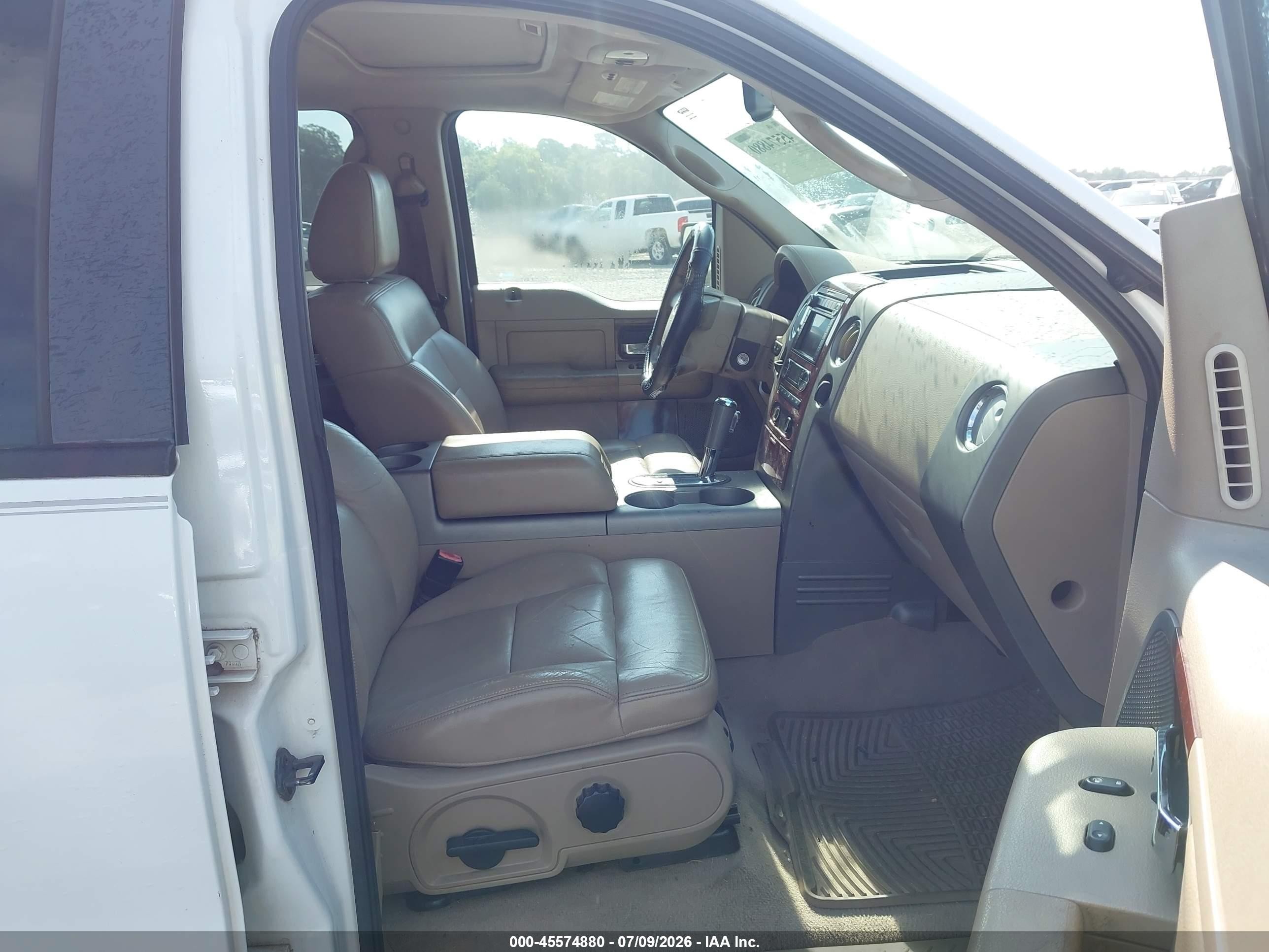 2008 Ford F-150 60th Anniversary/fx2/king Ranch/lariat/xlt White vin: 1FTPW12V28FA38043